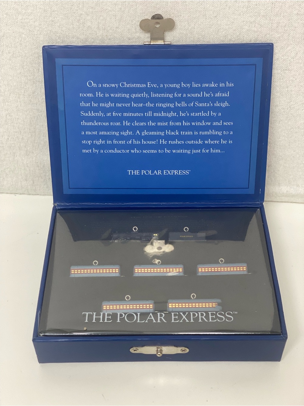 Hallmark Keepsake 2005 Ornaments The Polar Express 7 Piece Miniature Trainset